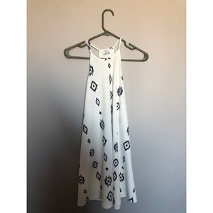 Zara Black and white dress